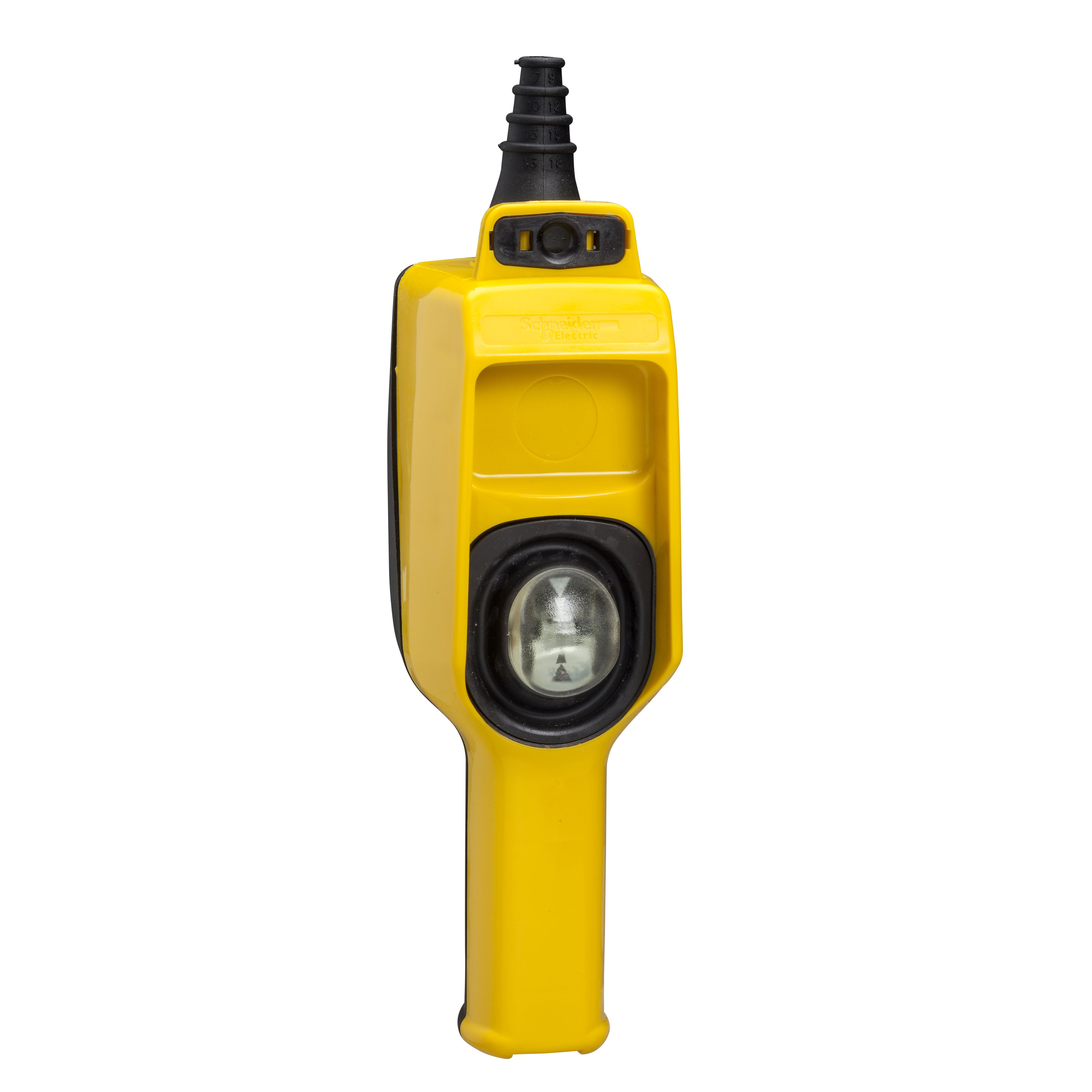 Schneider Electric 2 NO Push Button Pendant Station Yellow Polypropylene