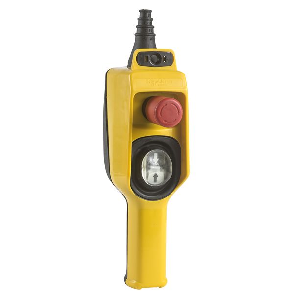 Schneider Electric 1 NO/3 NC Pendant Switch Yellow Polypropylene