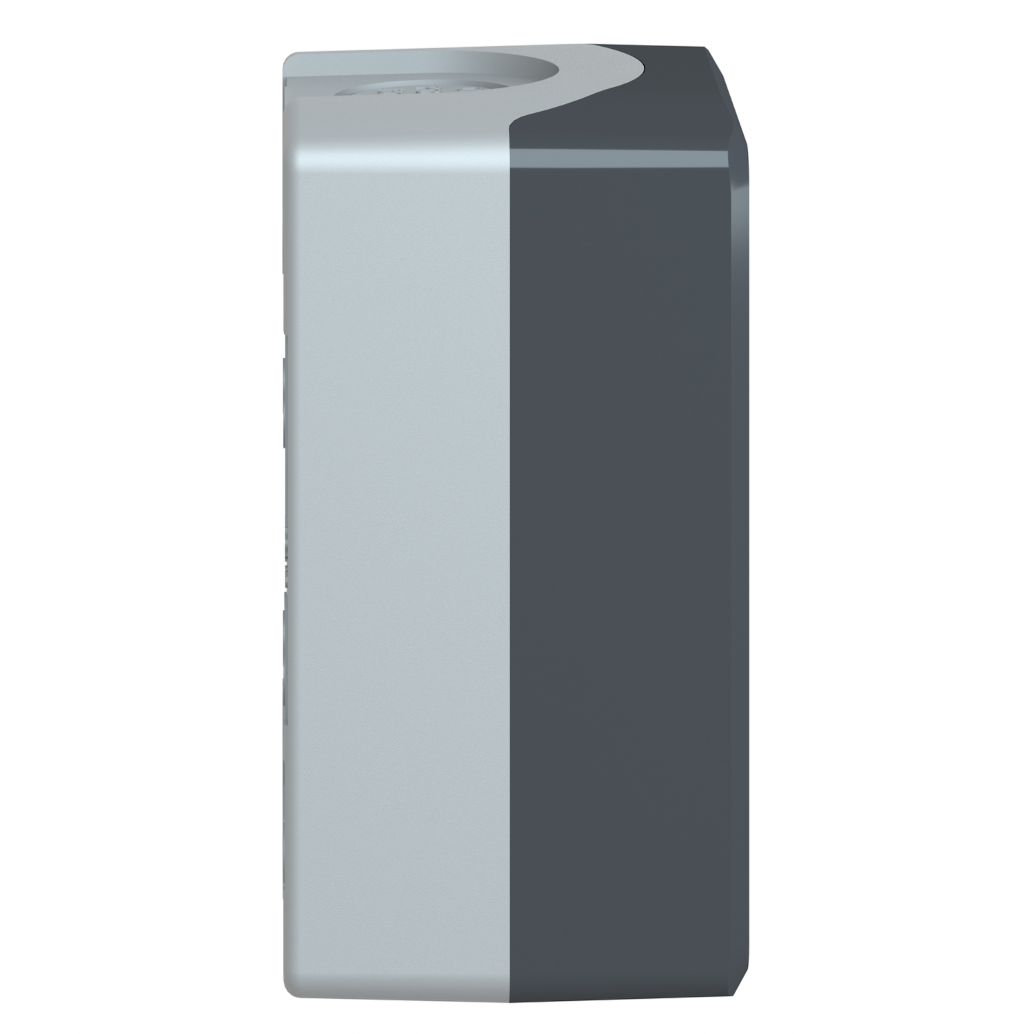 xald02 Schneider Electric Grey Polycarbonate XALD Control Station Enclosure - 2 Hole 22 mm Diameter