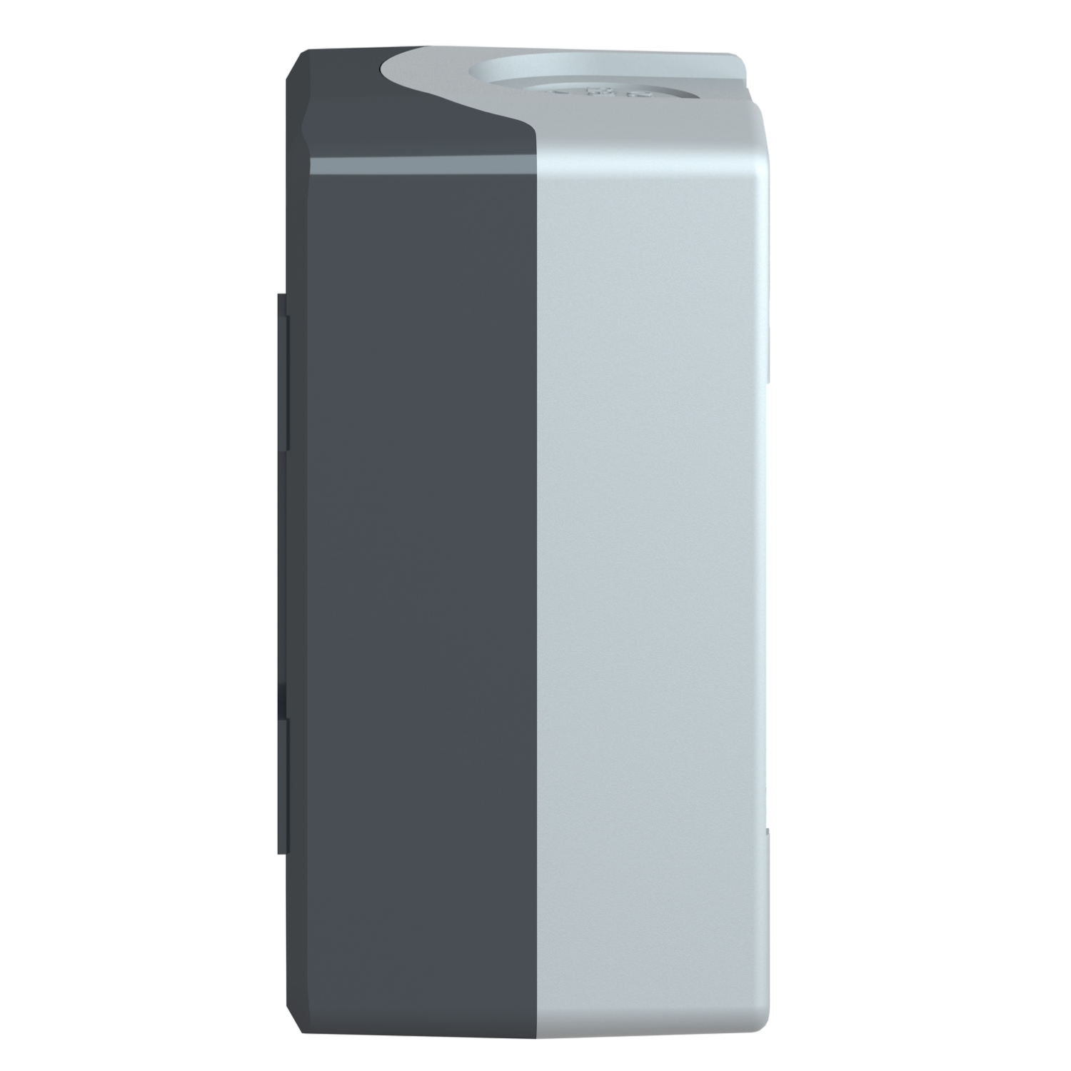 xald02 Schneider Electric Grey Polycarbonate XALD Control Station Enclosure - 2 Hole 22 mm Diameter