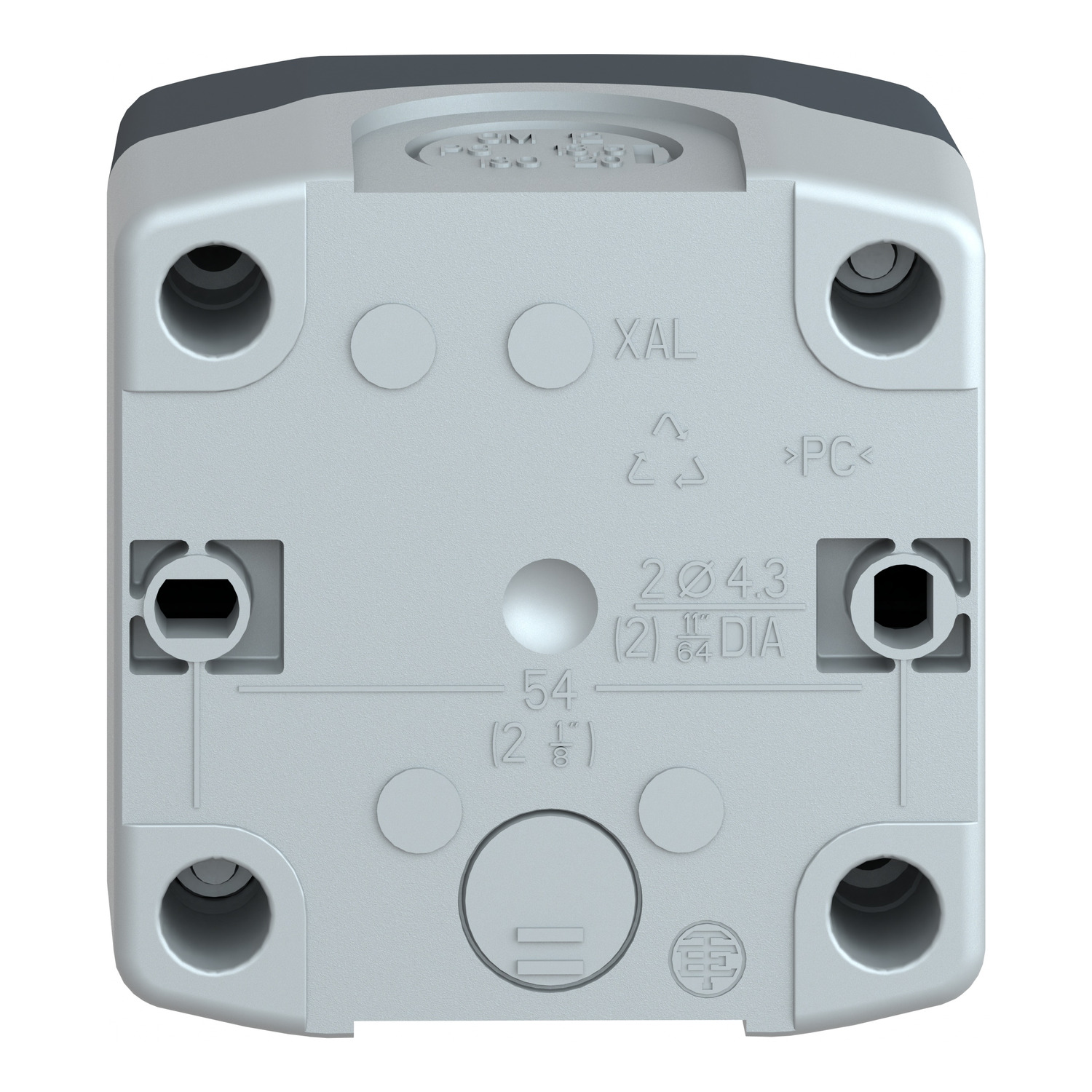 xald101 Schneider Electric Spring Return Enclosed Push Button, Polycarbonate, Green, IP67, IP66, IP69K