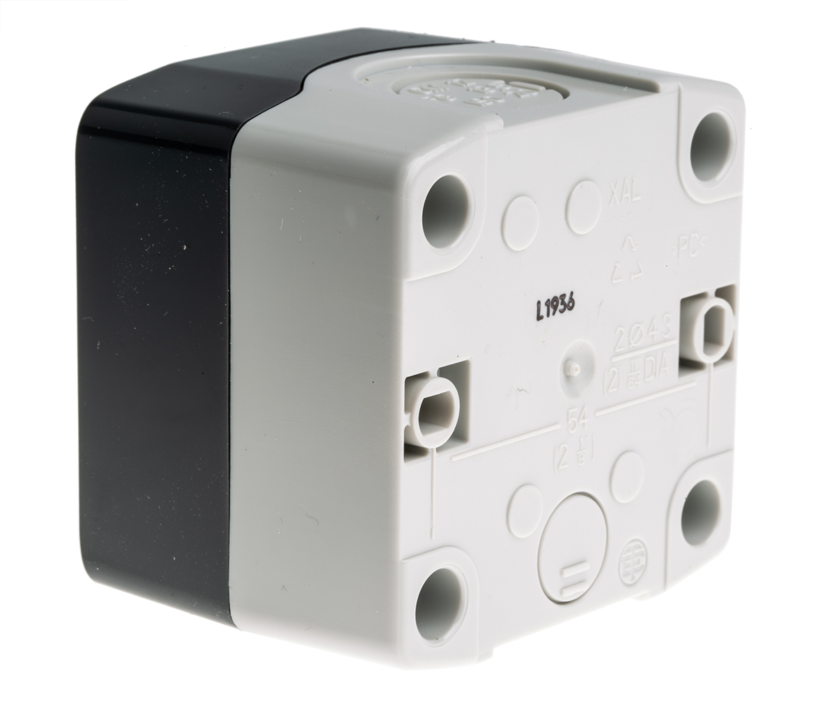 xald101h29 Schneider Electric Spring Return Enclosed Push Button - SPST, Polycarbonate, Green, START, IP66, IP67, IP69K