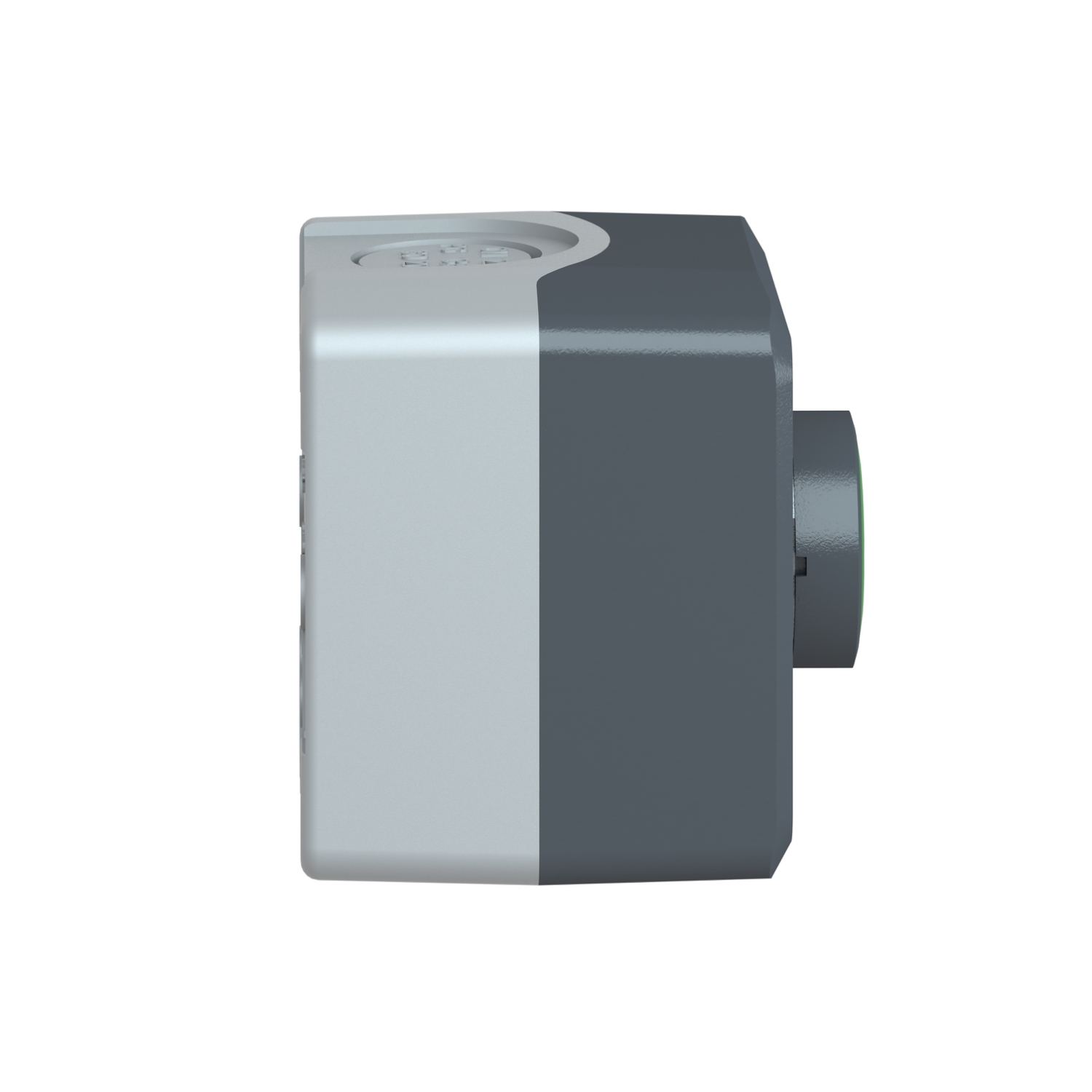 xald102 Schneider Electric Spring Return Enclosed Push Button - SPST, Polycarbonate, 1 Cutouts, Green, I, IP69K, IP67, IP66