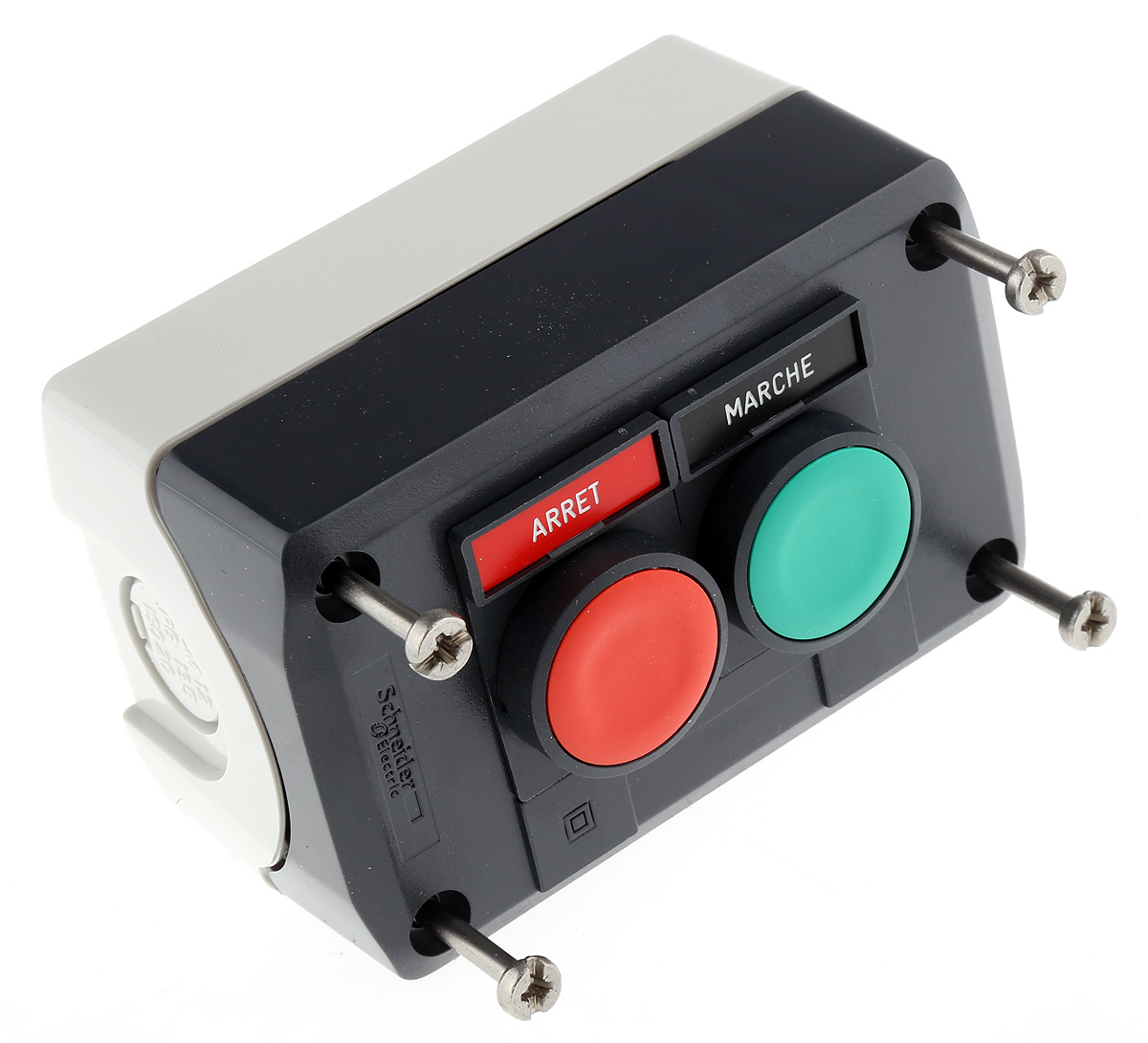 Schneider Electric Spring Return Enclosed Push Button, Polycarbonate, IP69K, IP66, IP67