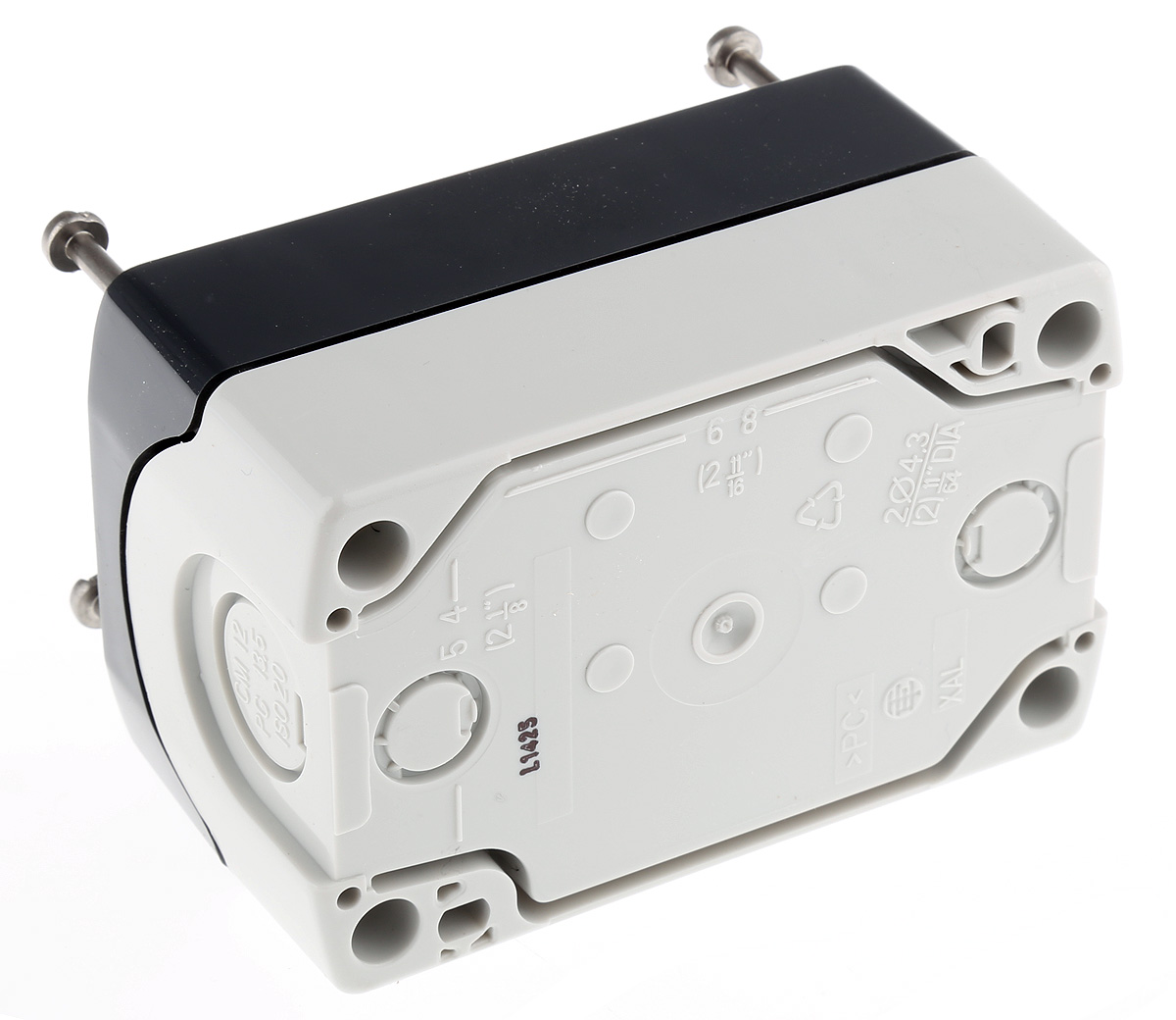 xald211 Schneider Electric Spring Return Enclosed Push Button, Polycarbonate, IP69K, IP66, IP67