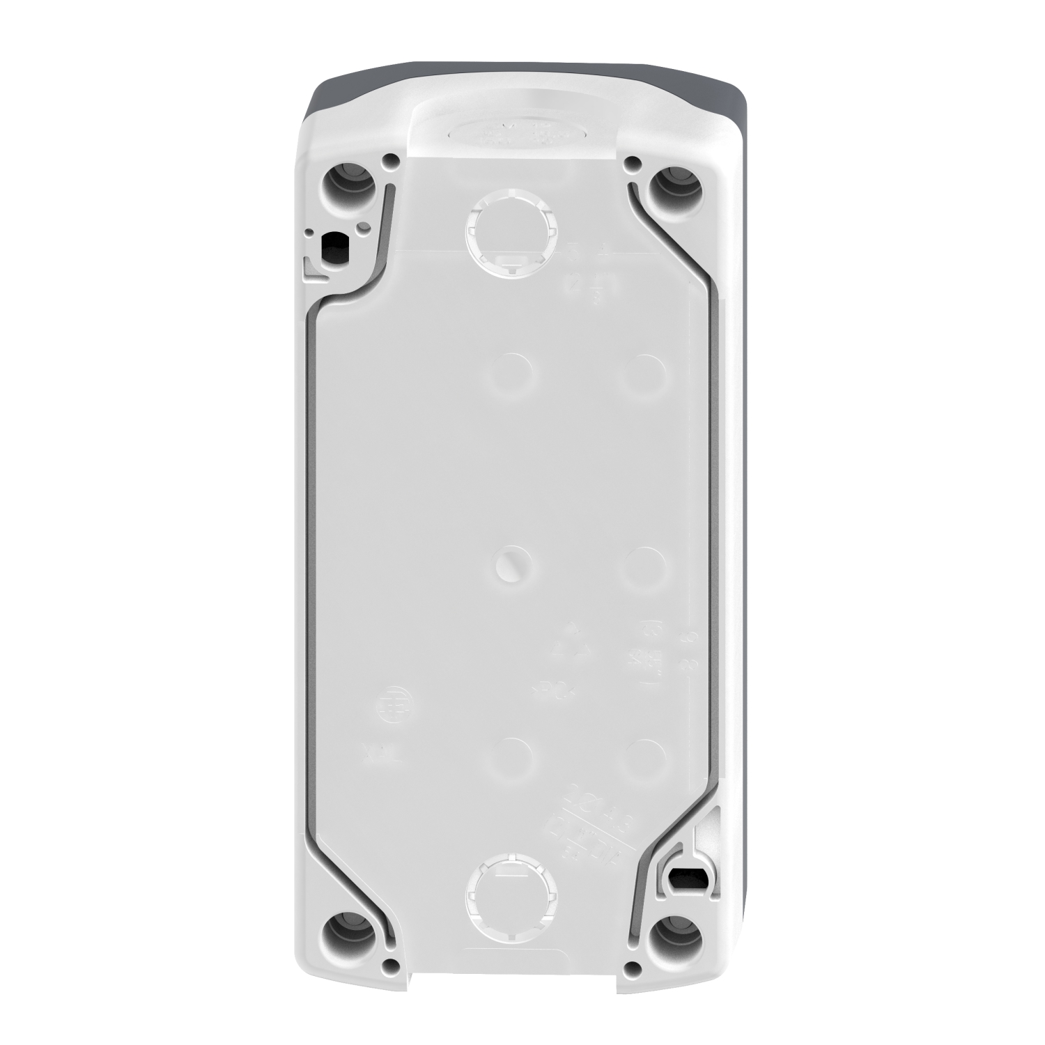 xald324 Schneider Electric Spring Return Enclosed Push Button - SPST, Polycarbonate, 3 Cutouts, Red, Black, White, Yes, IP67,