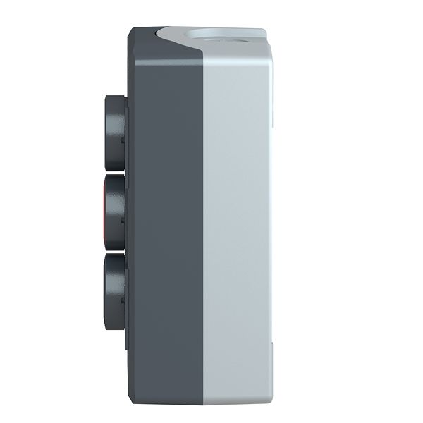 xald326 Schneider Electric Spring Return Control Station Switch - SPDT, Polycarbonate, Black, Red, STOP, IP69, IP66, IP69K