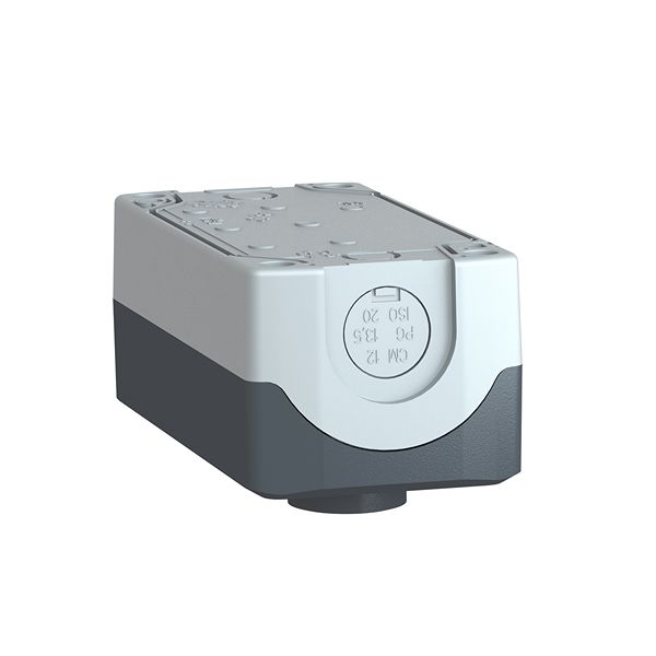 xald326 Schneider Electric Spring Return Control Station Switch - SPDT, Polycarbonate, Black, Red, STOP, IP69, IP66, IP69K