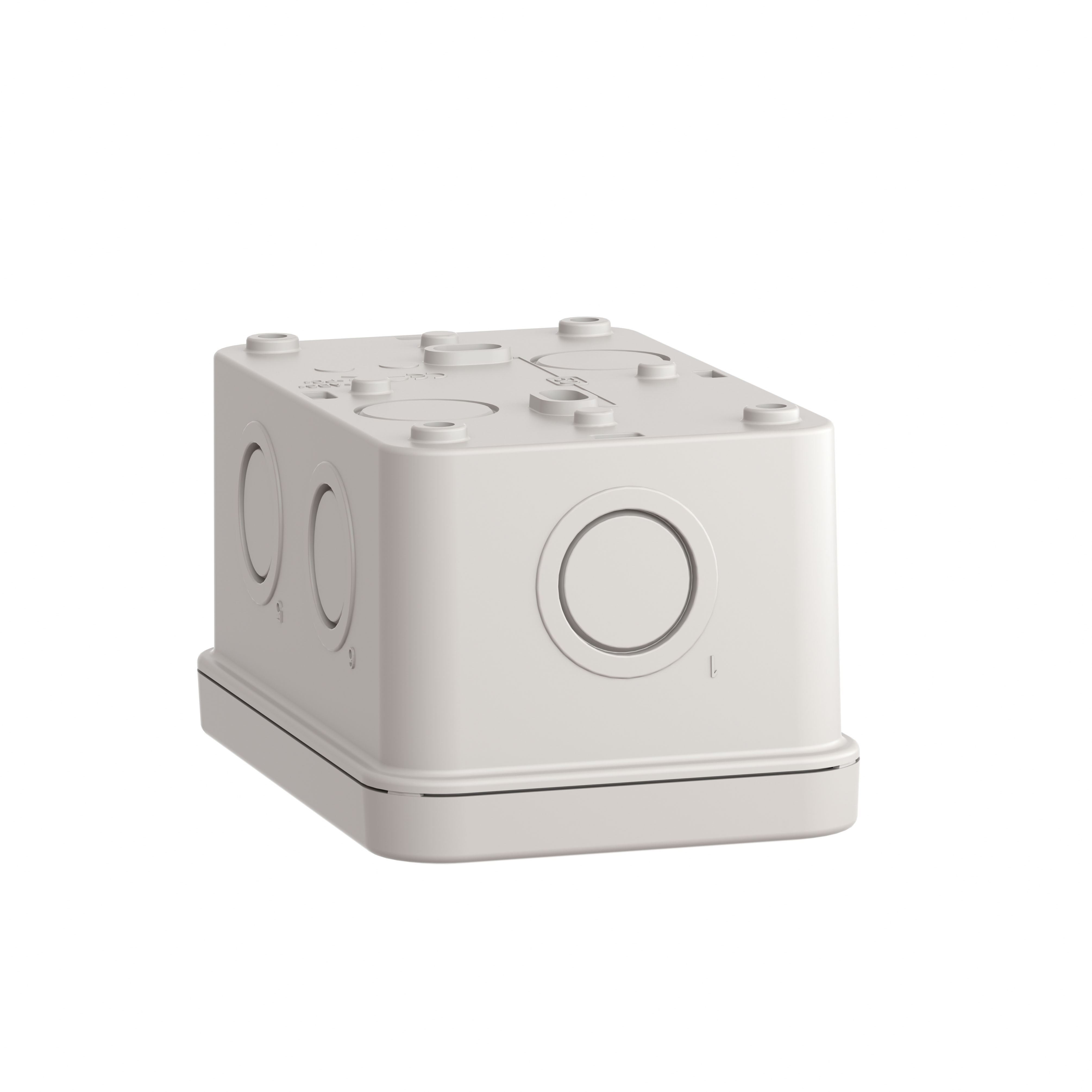 Schneider Electric Light Grey ABS Harmony Control Station Enclosure - 2 Hole 22 mm Diameter