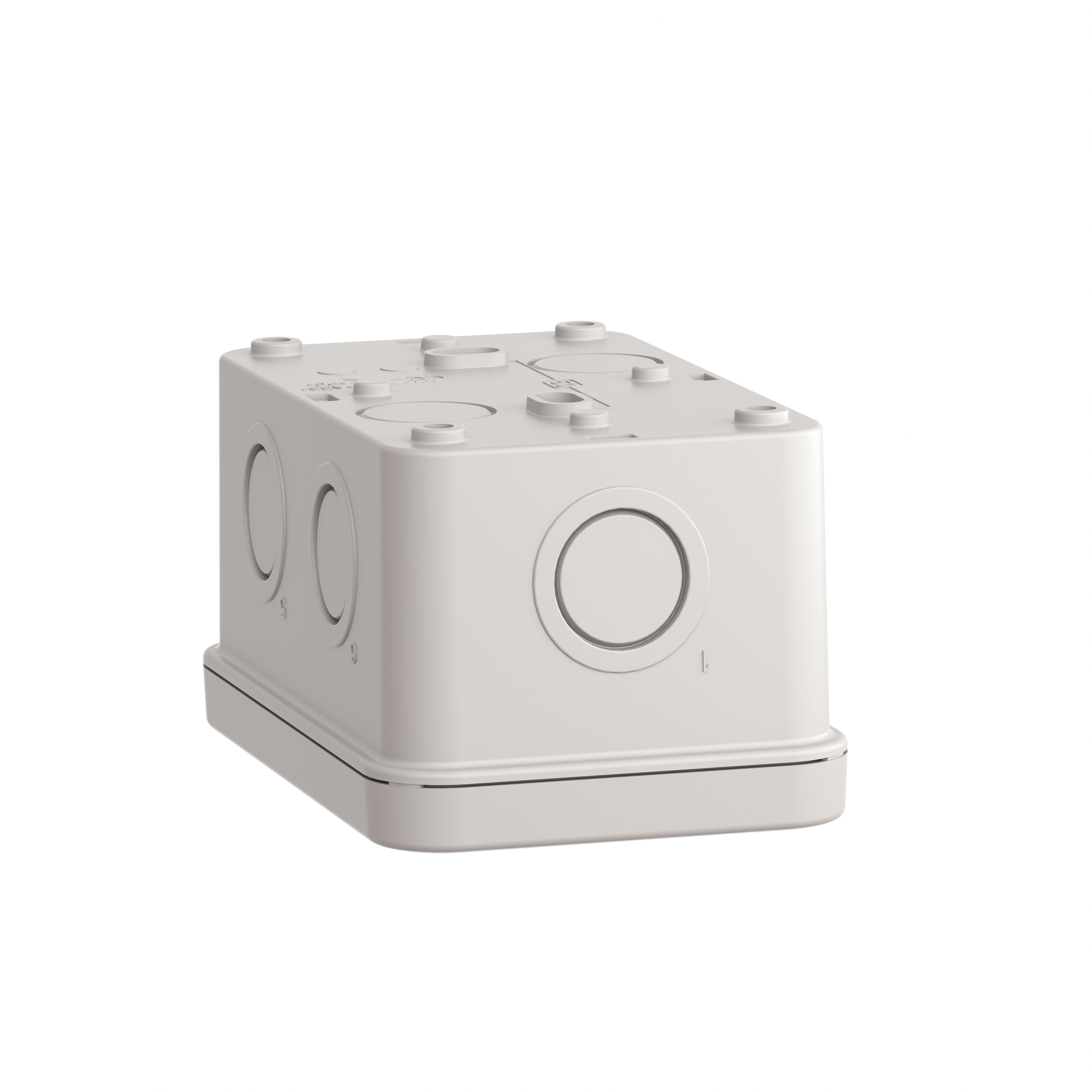 Schneider Electric Light Grey ABS Harmony Control Station Enclosure - 3 Hole 22 mm Diameter