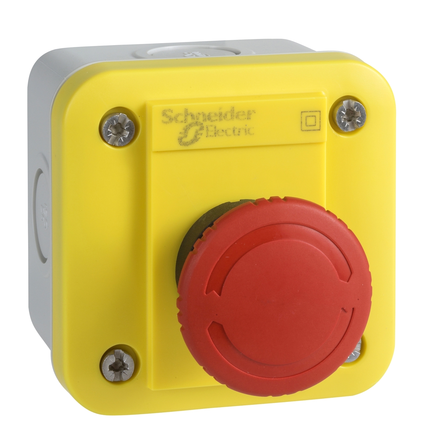 Schneider Electric Push Push Control Station Switch - SPDT, ABS, Red, IP54
