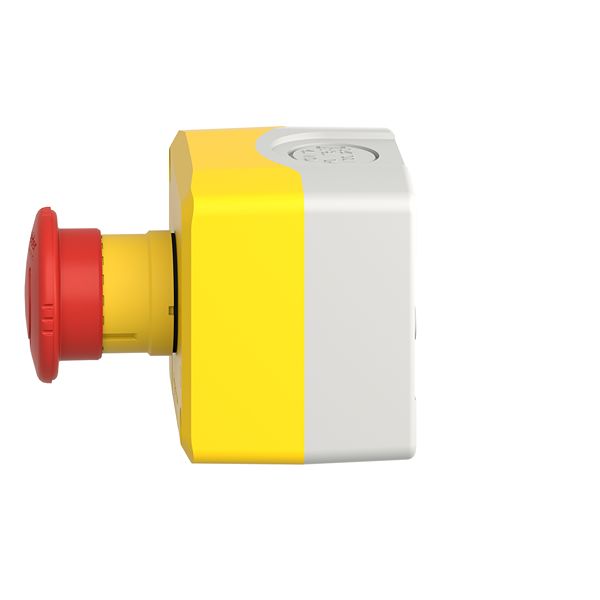 xalk178fh7 Schneider Electric Turn to Release Control Station Switch - 2 NC, Polycarbonate, Red, Emergency Stop, IP66, IP67, IP69K