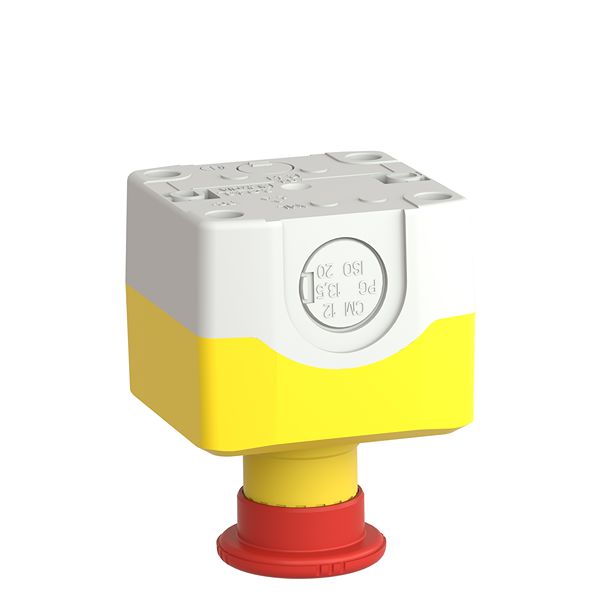 xalk178fh7 Schneider Electric Turn to Release Control Station Switch - 2 NC, Polycarbonate, Red, Emergency Stop, IP66, IP67, IP69K