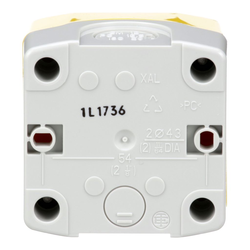 xalk178h7 Schneider Electric Harmony XALK Series Turn to Release Emergency Stop Push Button, Surface Mount, 22 mm Cutout, 1 NC,