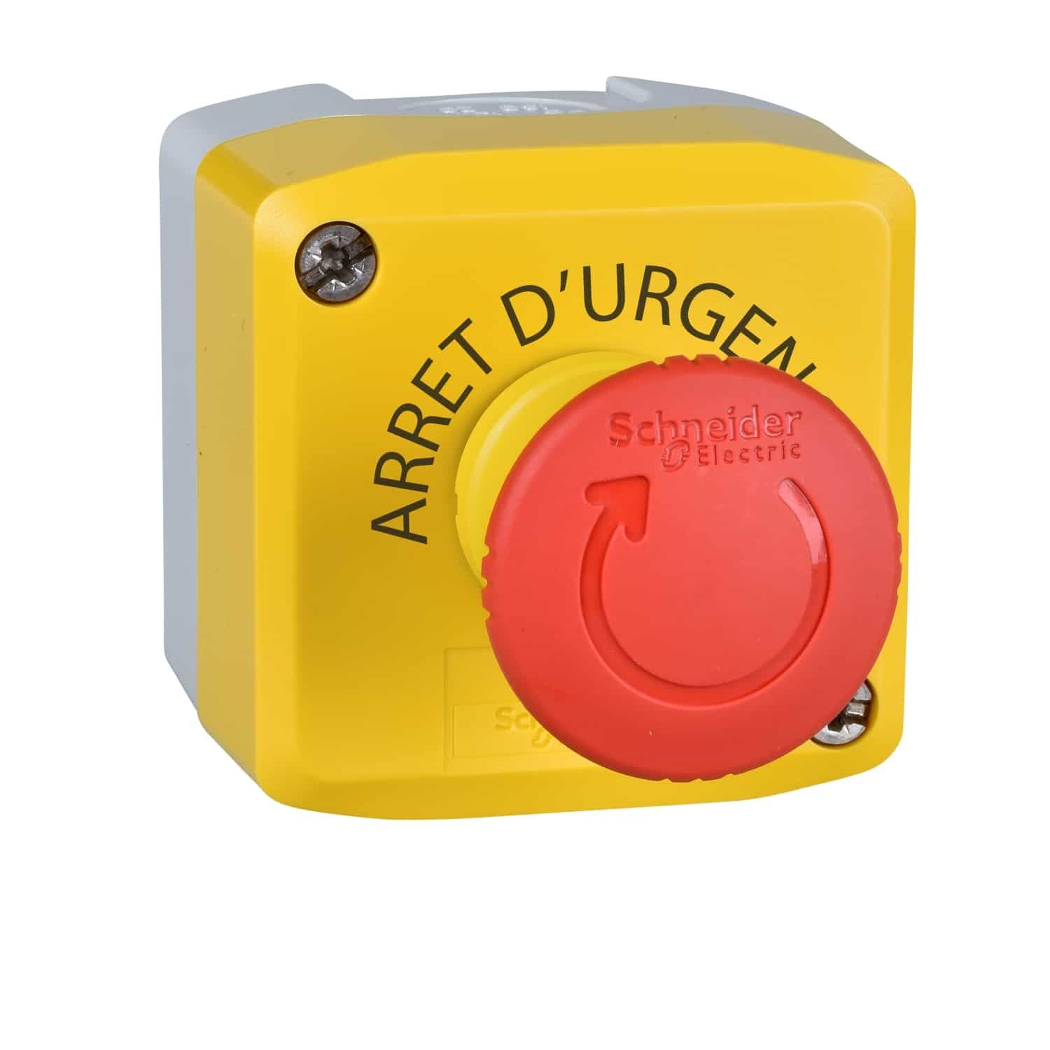 Schneider Electric Harmony Series, Twist Release, Emergency Stop Push Button Head 40 mm Diameter