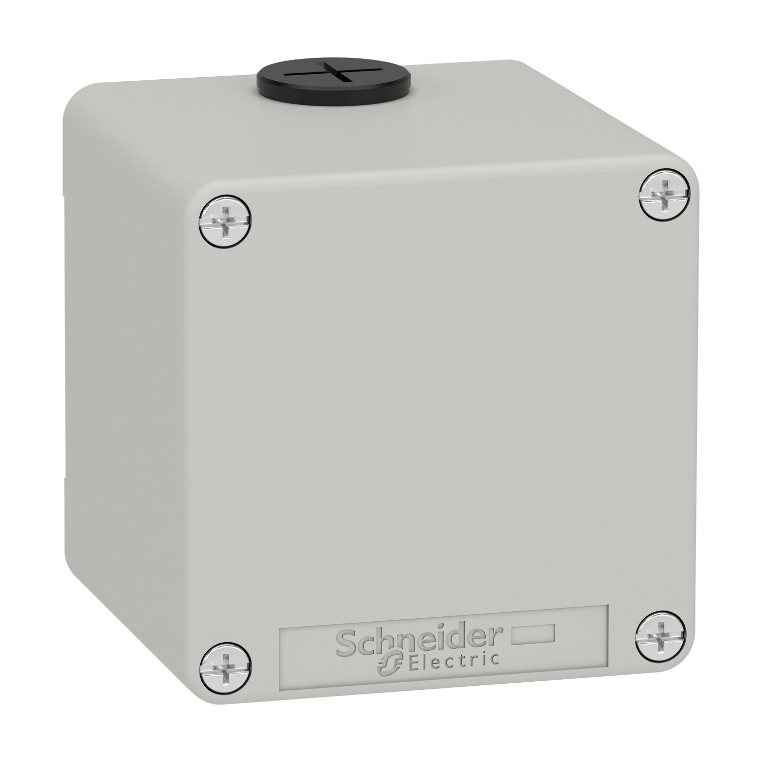 Schneider Electric Grey Die Cast Zinc Harmony Empty Control Station - 0 Hole