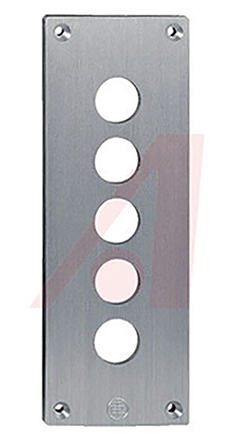 Schneider Electric Aluminium Harmony Control Station Enclosure - 5 Hole 22 mm Diameter