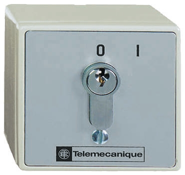 Schneider Electric Spring Return Control Station Switch - SPST, Zinc Alloy, IP54