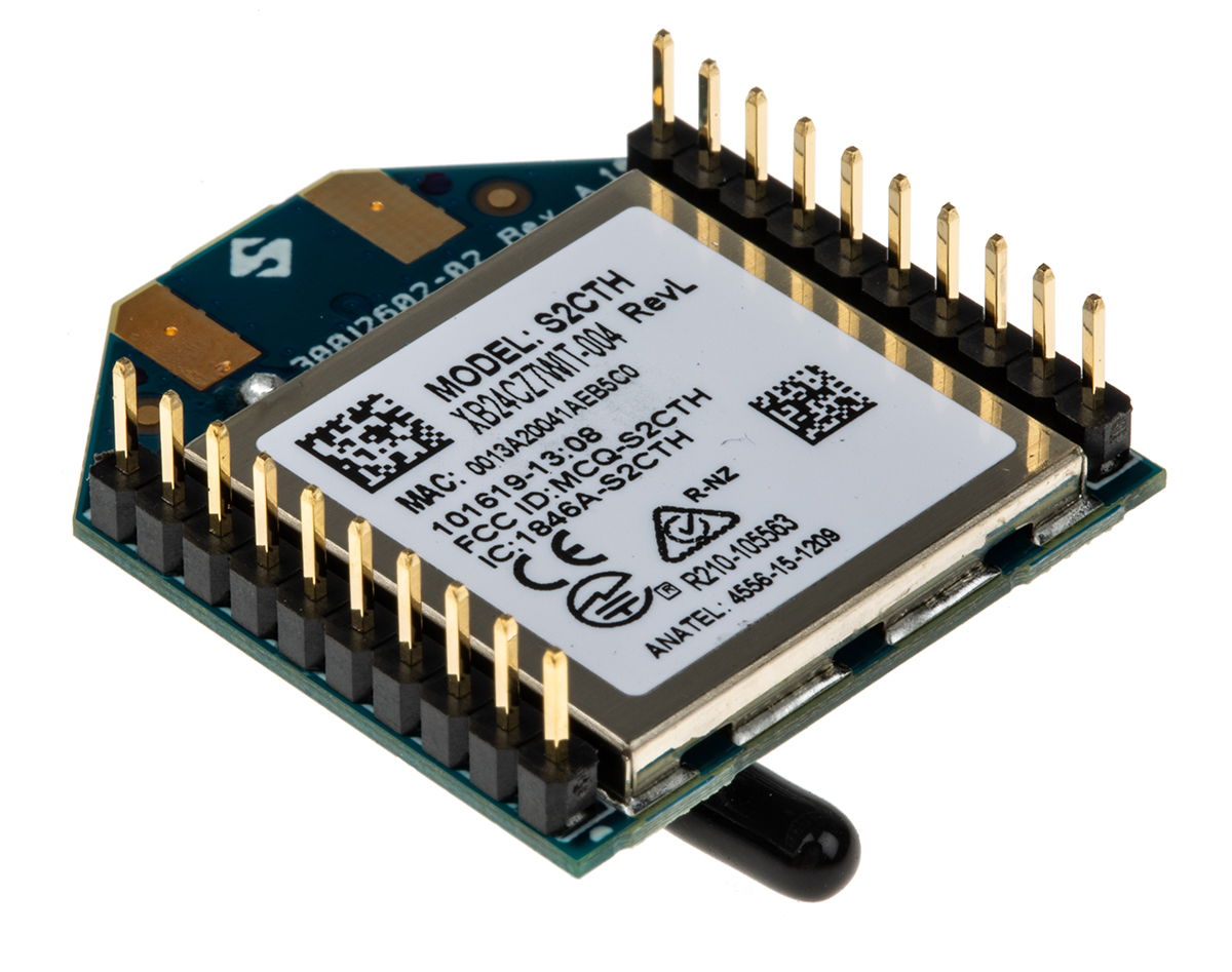 xb24cz7wit-004 Digi International Xbee ZigBee Module, 8 dBm 1 Mbps