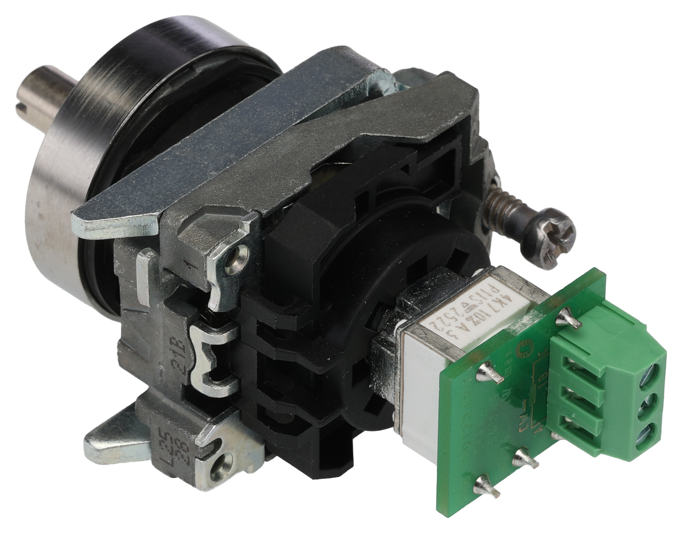 xb4bd912r4k7 Schneider Electric Harmony XB4 4.7 kΩ Rotary Potentiometer 1-Gang Panel Mount, XB4BD912R4K7
