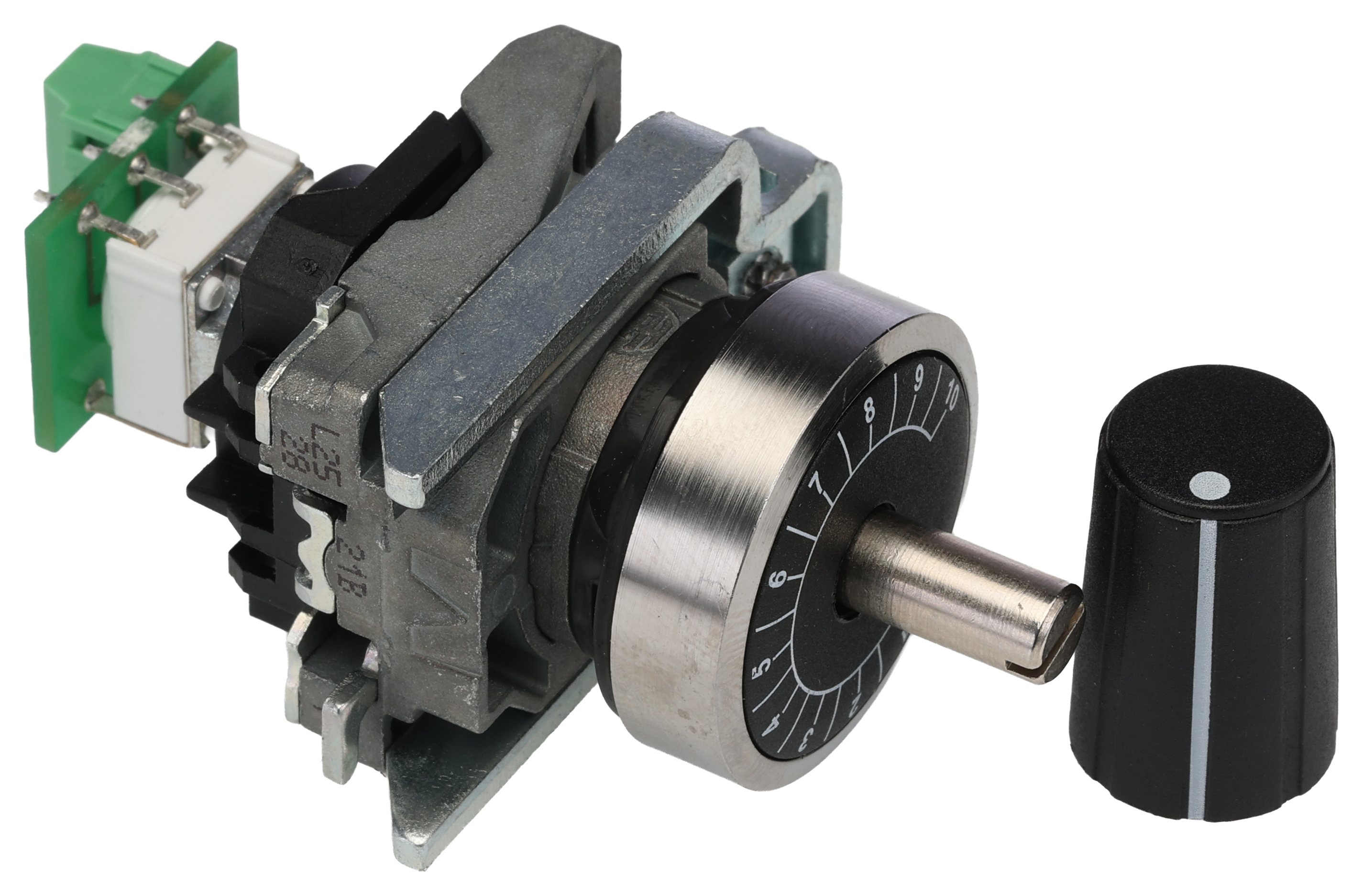 Schneider Electric Harmony XB4 4.7 kΩ Rotary Potentiometer 1-Gang Panel Mount, XB4BD912R4K7