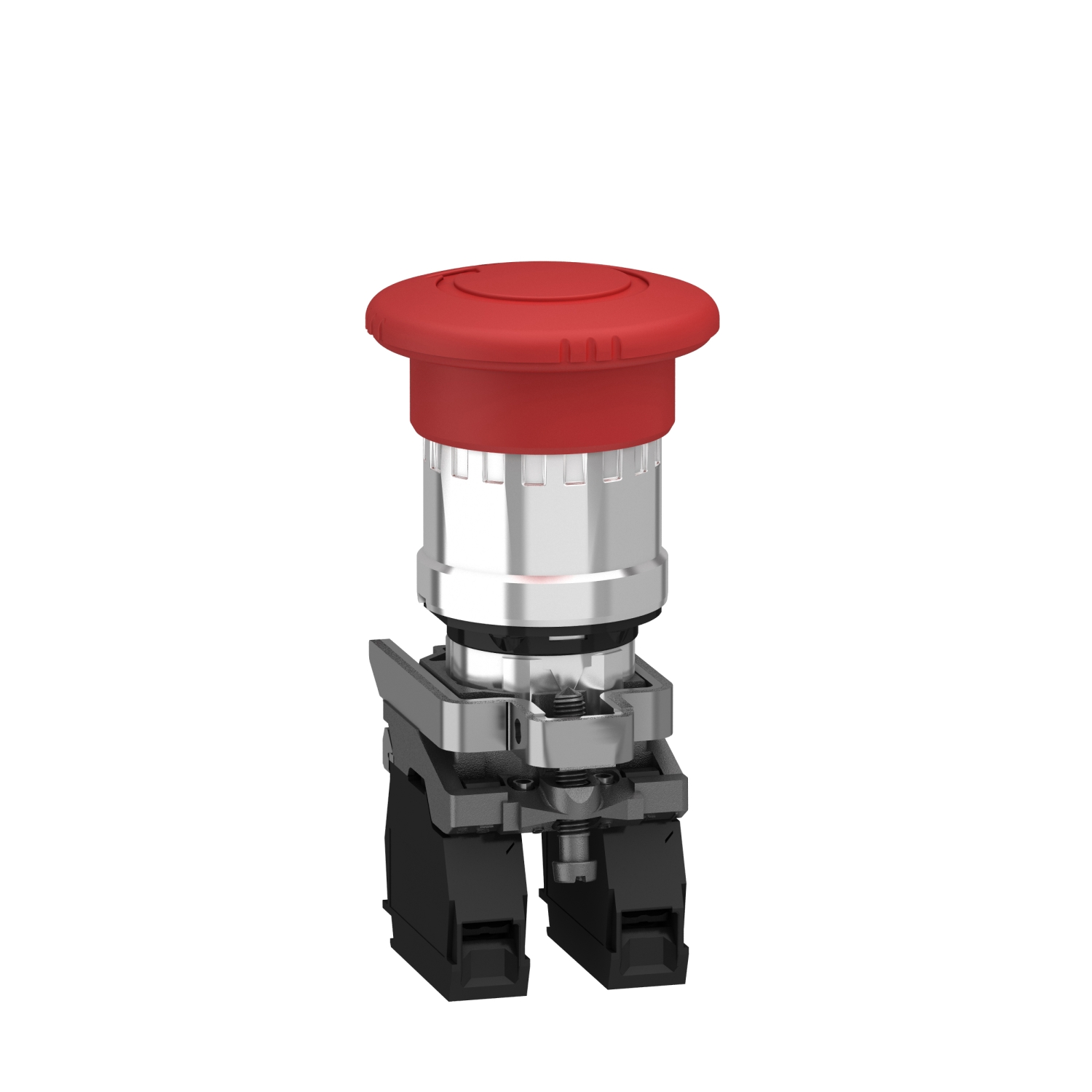 xb4bs8444 Schneider Electric Harmony Series Twist Release Emergency Stop Push Button, Panel Mount, 22 mm Cutout, 2 NC, IP66, IP67,