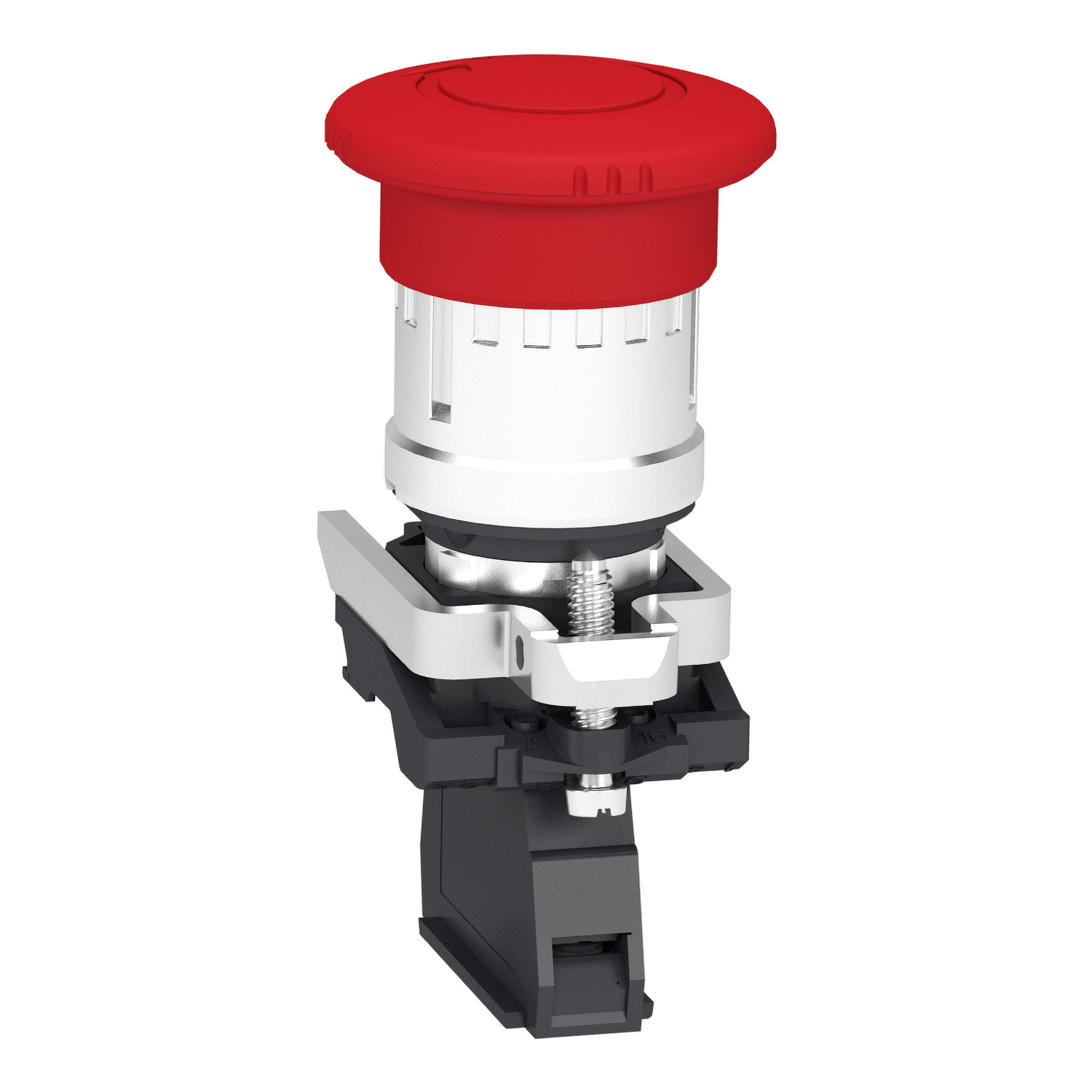 xb4bs8446 Schneider Electric Harmony Series Trigger Action Emergency Stop Push Button, Panel Mount, 22.5 mm Cutout, 1 NC, IP66,