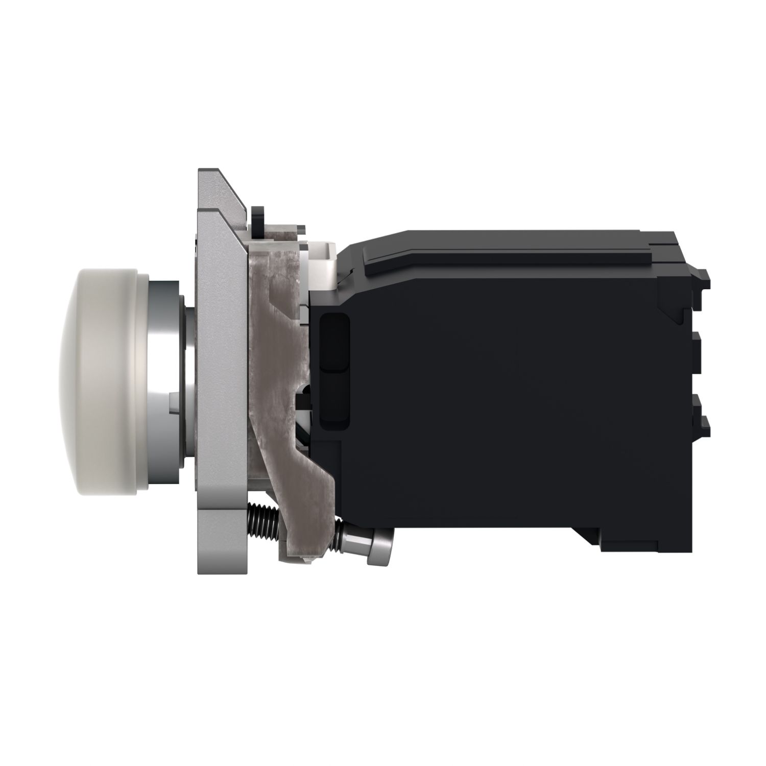 Schneider Electric, Harmony, Panel Mount White LED Pilot Light, 22 mm Cutout, IP66, IP69, IP69K, IP67, Round
