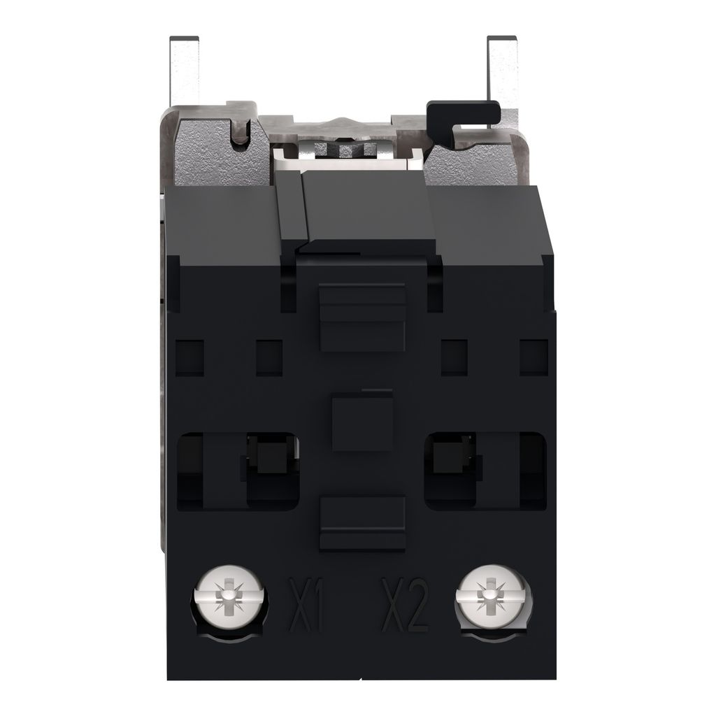 xb4bv5b1 Schneider Electric, Harmony, Panel Mount White LED Pilot Light, 22 mm Cutout, IP66, IP69, IP69K, IP67, Round