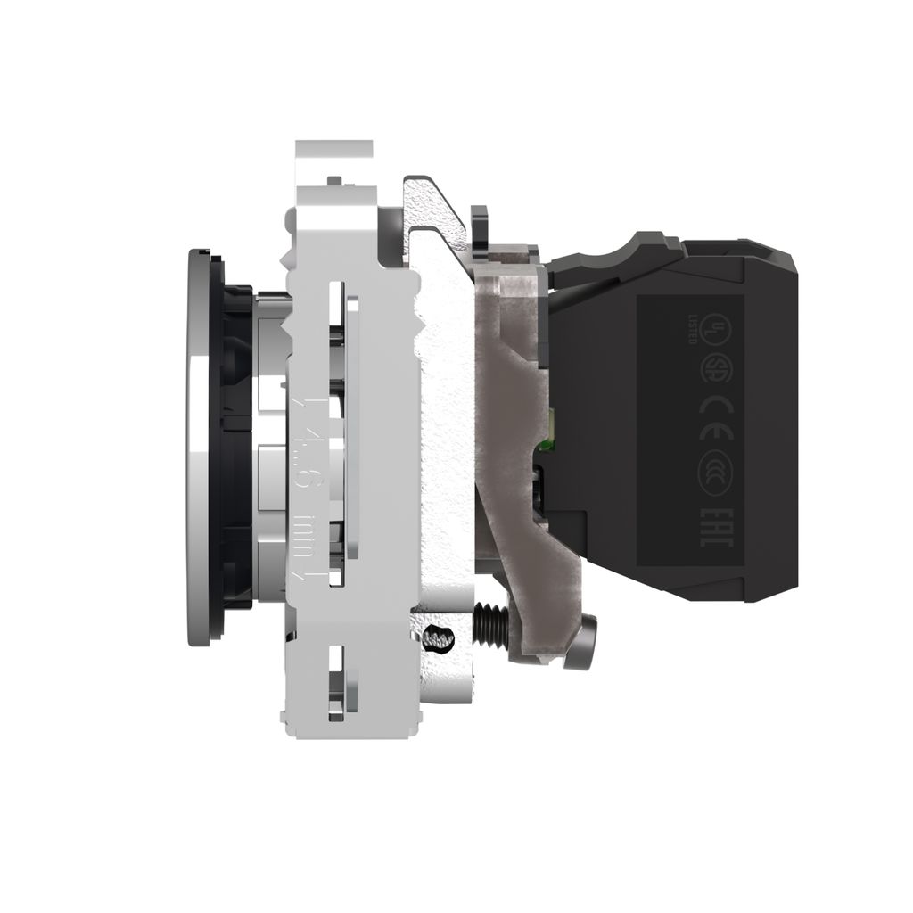 xb4fvb6 Schneider Electric, Harmony XB4, Flush Blue LED Pilot Light, 30 mm Cutout, IP67, IP69, IP66, Round, 21.6 V ac, 26.4 V