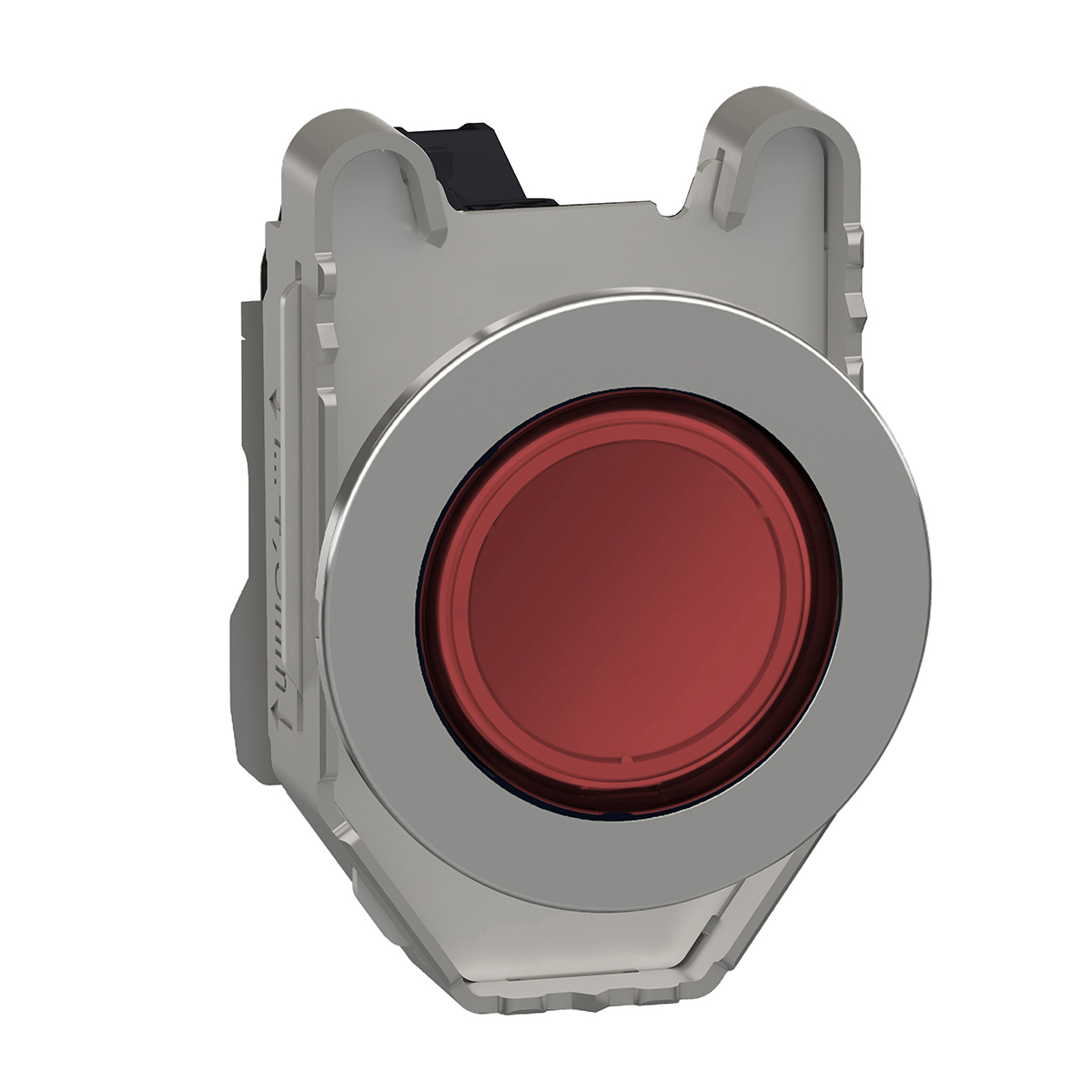 Schneider Electric, Harmony XB4, Flush Red LED Pilot Light, 30 mm Cutout, IP67, IP66, IP69, Round, 100V ac, 132 V ac
