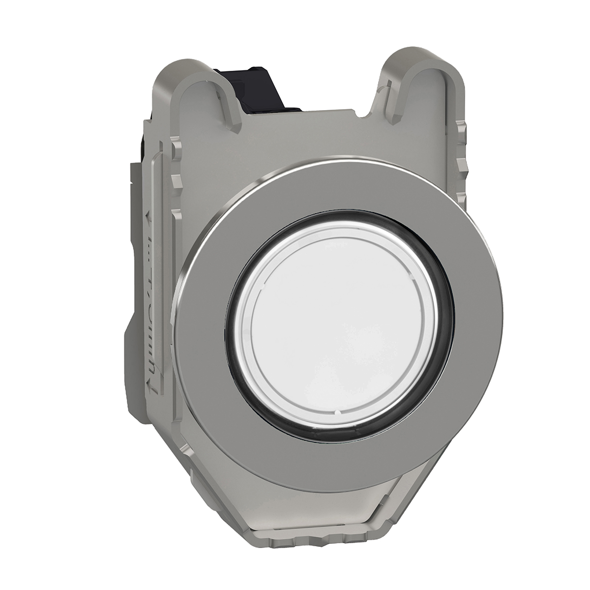 Schneider Electric, Harmony XB4, Flush White LED Pilot Light, 30 mm Cutout, IP69, IP67, IP66, Round, 264V ac