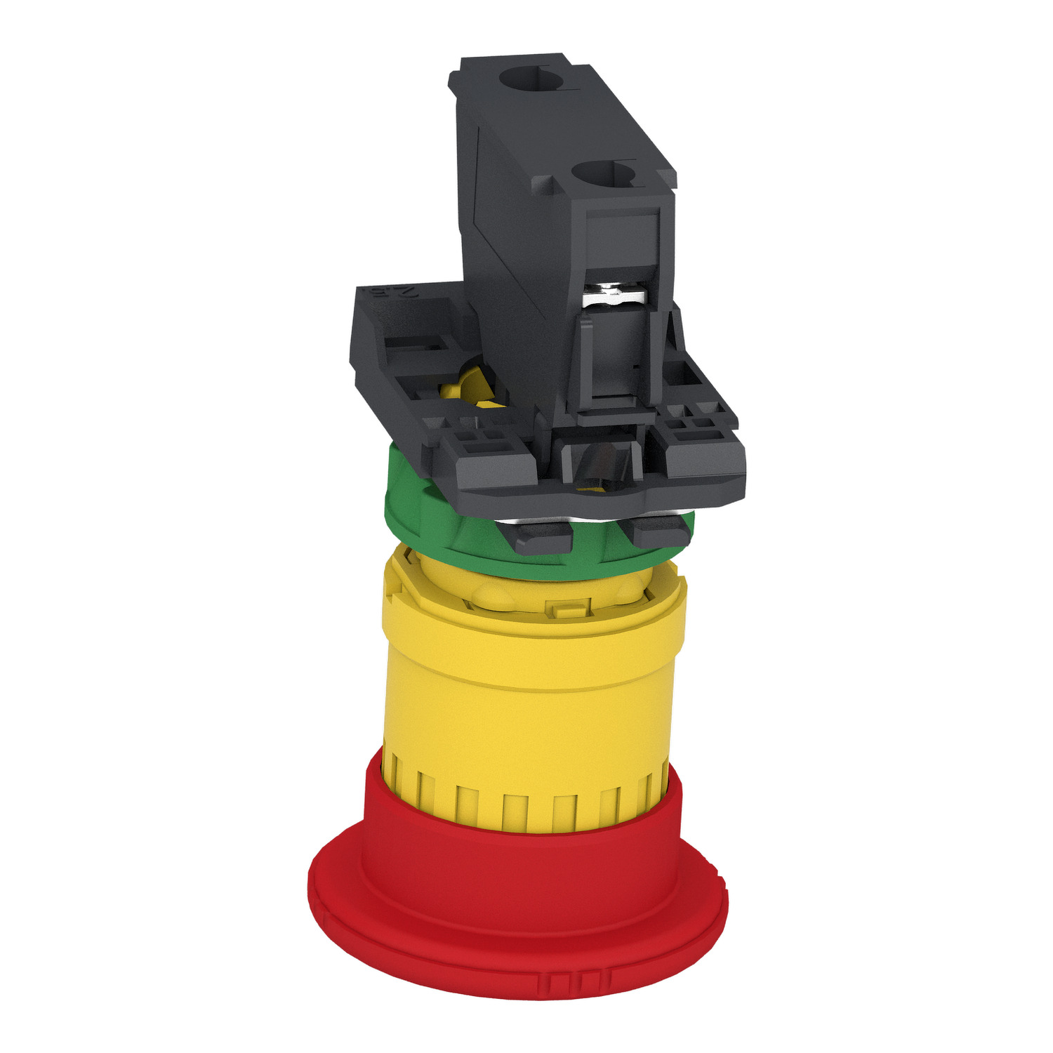xb5as8446 Schneider Electric Harmony Series Turn to Release Emergency Stop Push Button, Panel Mount, 22.5 mm Cutout, 1 NC, IP66,
