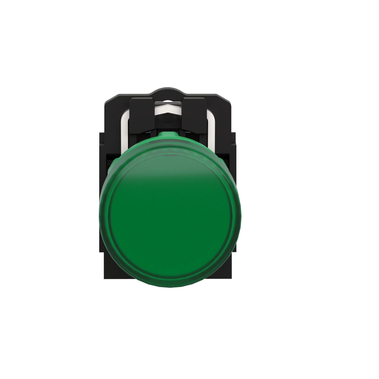 xb5avb3 Schneider Electric, Harmony, Panel Mount Green LED Pilot Light, 22 mm Cutout, IP67, IP69K, IP66, Round