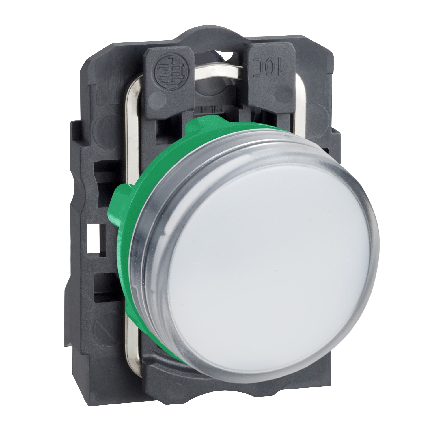 Schneider Electric, Harmony, Panel Mount White LED Pilot Light, 22 mm Cutout, IP67, IP66, Round
