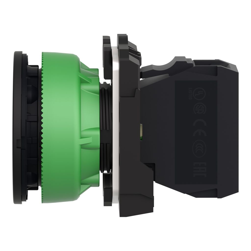 xb5fvm4 Schneider Electric, XB5, Flush Red LED Pilot Light, 30 mm Cutout, IP66, IP67, IP69, Round, 264V ac