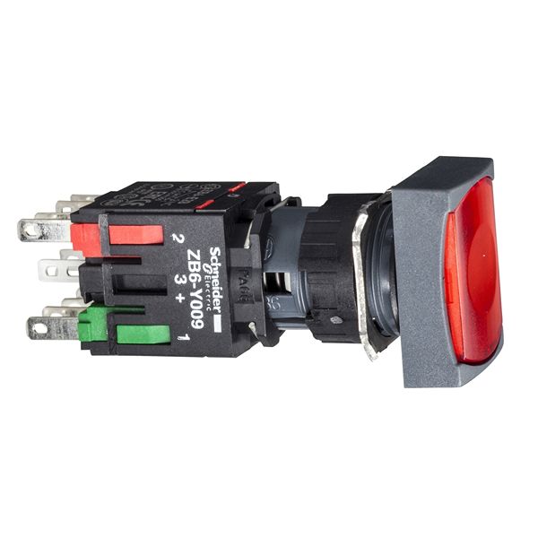 Schneider Electric Harmony Series, Spring Return, Emergency Stop Push Button Head 16 mm Diameter
