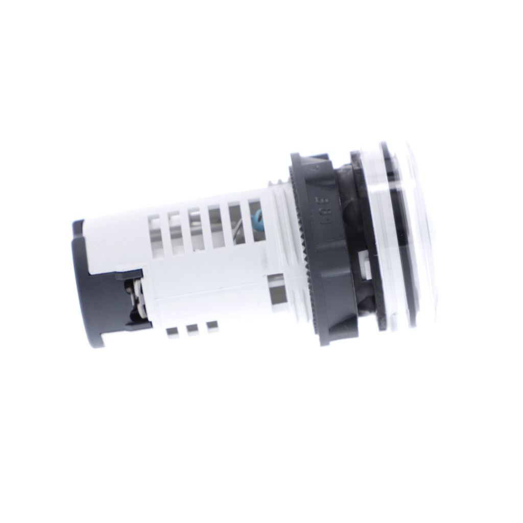 xb7ev07mp Schneider Electric, Harmony, Panel Mount Clear LED Pilot Light, 22 mm Cutout, IP65, IP20, Round, 230V ac, 240 V ac