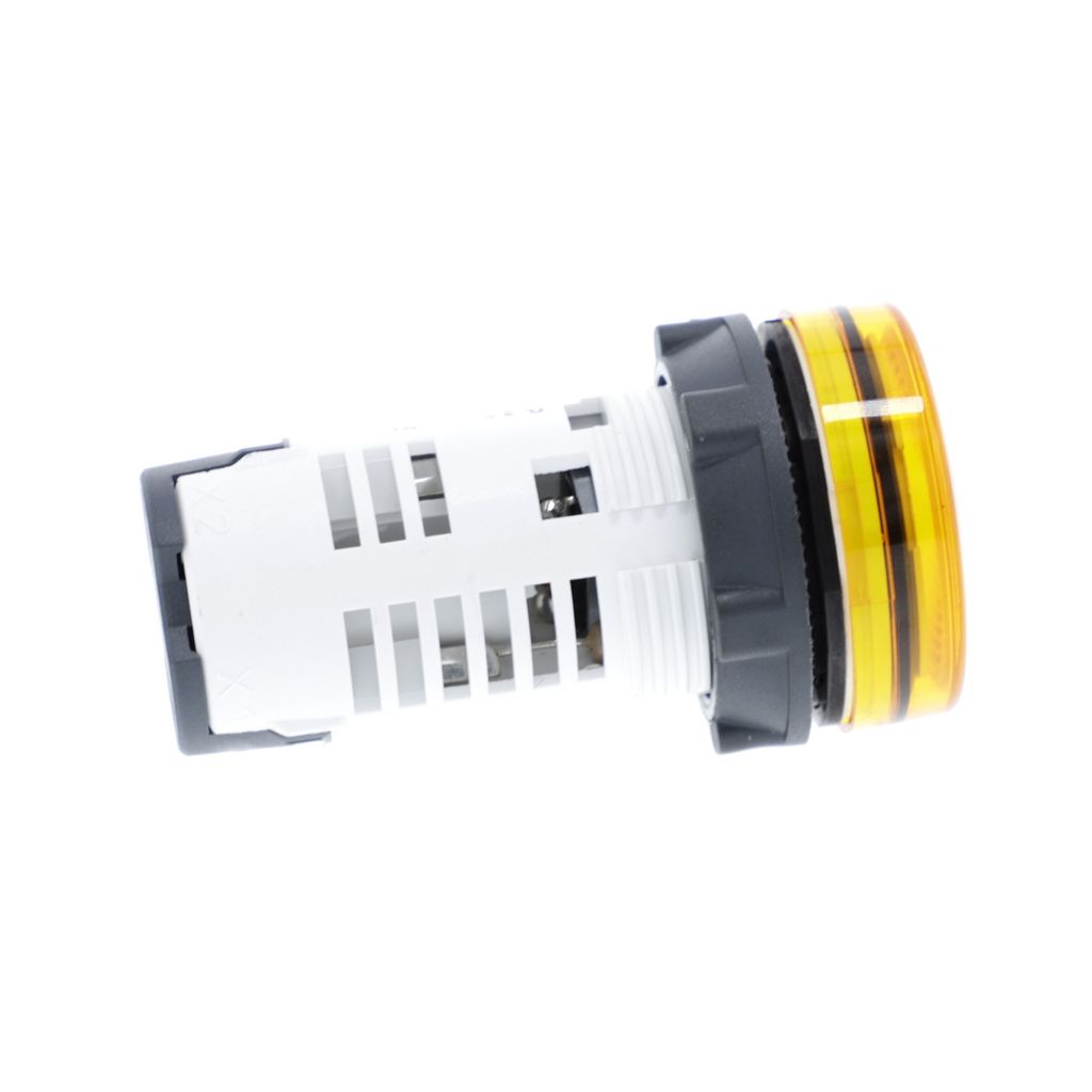 xb7ev08gp Schneider Electric, Harmony, Panel Mount Orange LED Pilot Light, 22 mm Cutout, IP20, IP65, Round