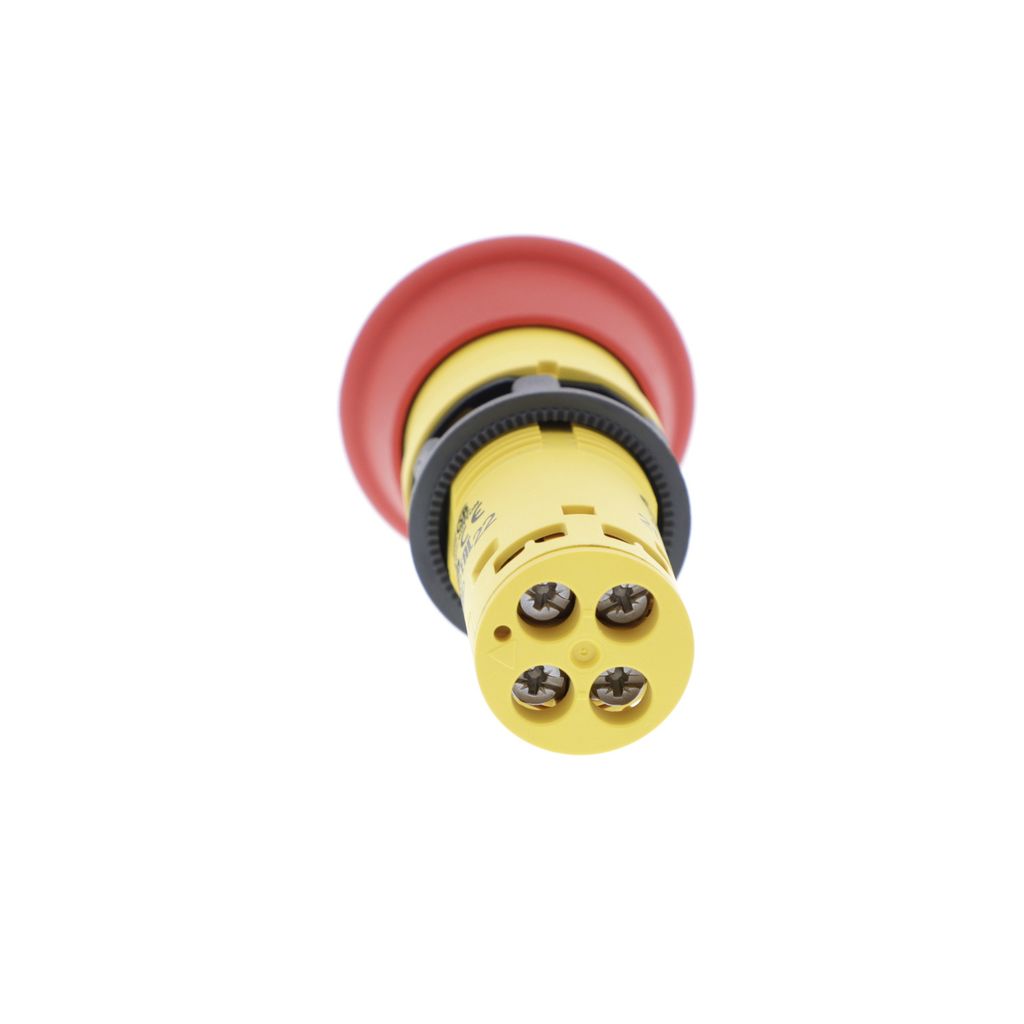 xb7nt845 Schneider Electric Harmony Series Pull Release Emergency Stop Push Button, Panel Mount, 22 mm Cutout, 1 NO/1 NC, IP20,