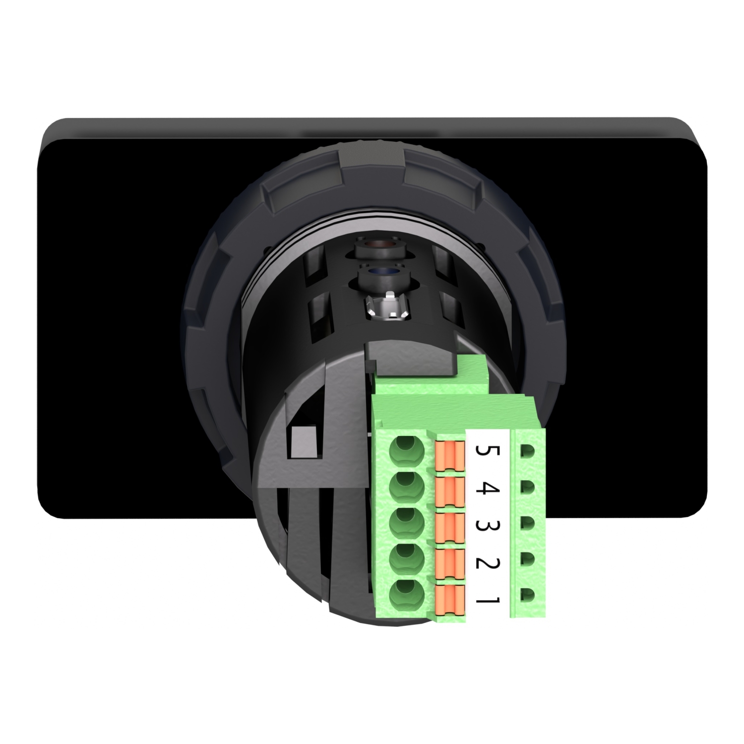 xbh1aa0r4 Schneider Electric Harmony 7 Segment LED Digital Panel Multifunction Meter for Voltage, Current,  29.5 mm  x 51.5 mm