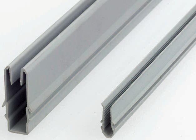 FlexLink Grey Plastic Cover Strip, 11 mm Groove Size, 3 m Length