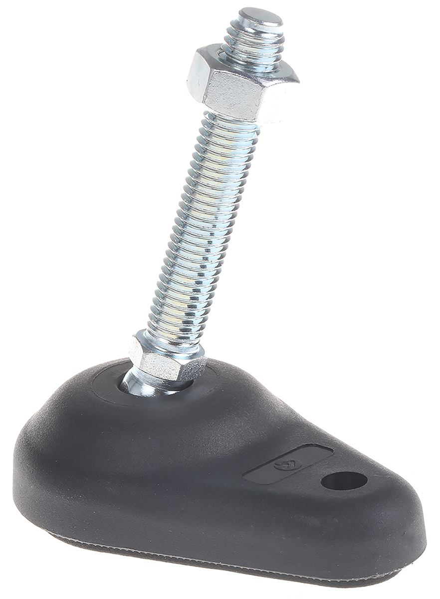 FlexLink M12 Thread Adjustable Foot 11 mm Groove