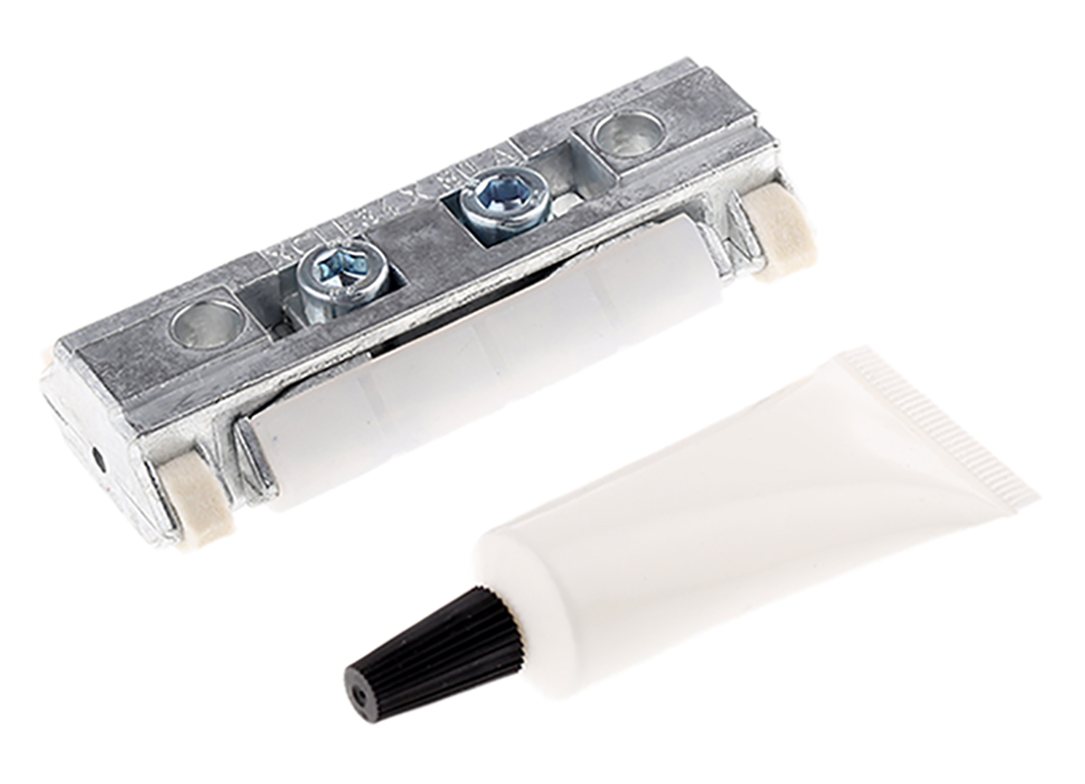 FlexLink XC Ultra-High Molecular Weight Polyethylene, Steel, Polyamide, Zinc, Die Cast Aluminium with Polyethylene Slide