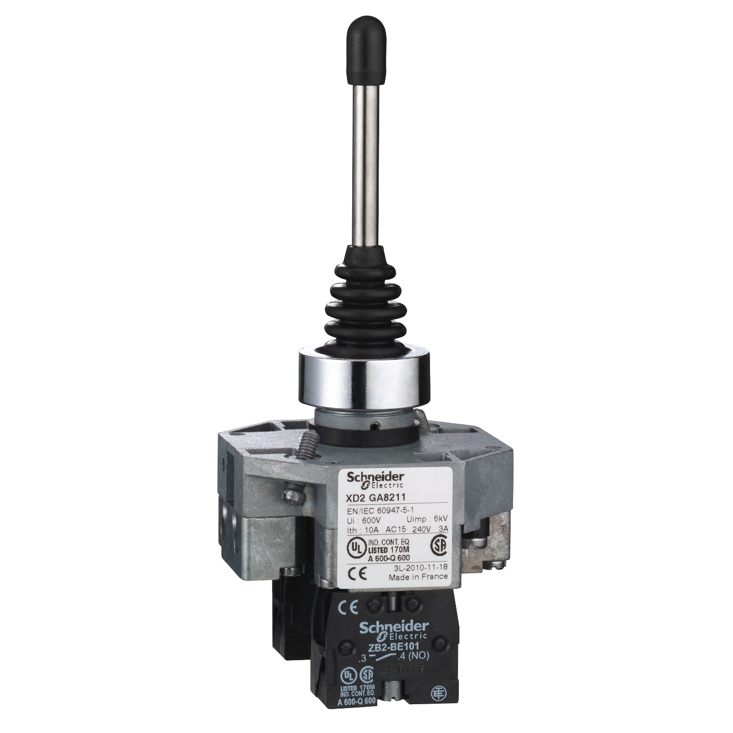 Schneider Electric 6-Axis Joystick Lever Analogue, 500 V ac, 600 V dc