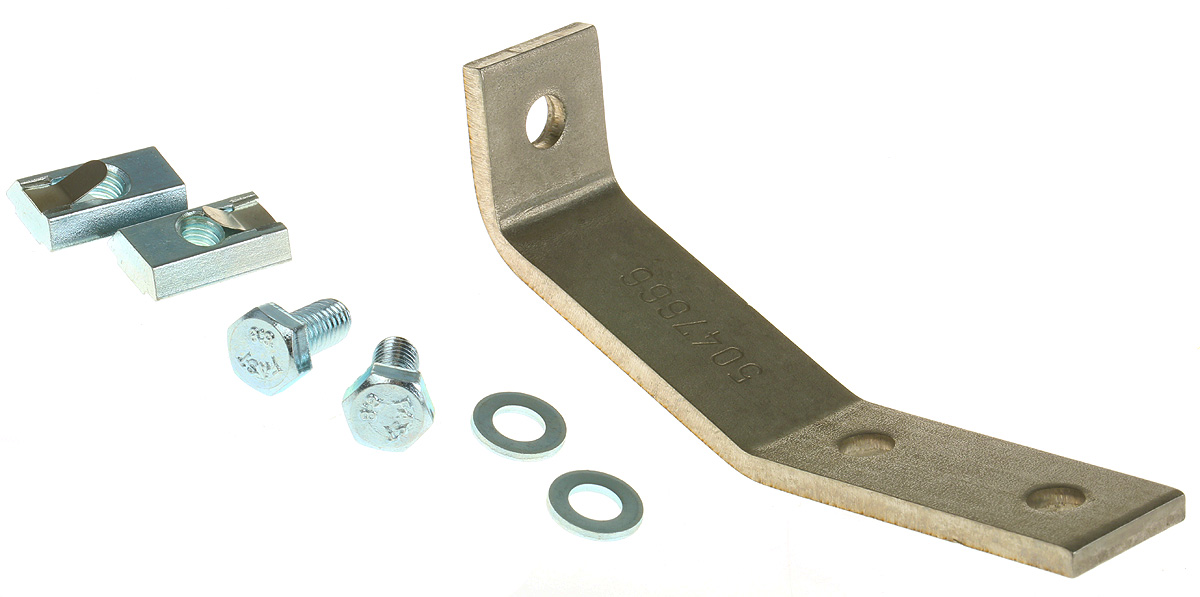 FlexLink Stainless Steel Floor Bracket 7.2 mm Groove