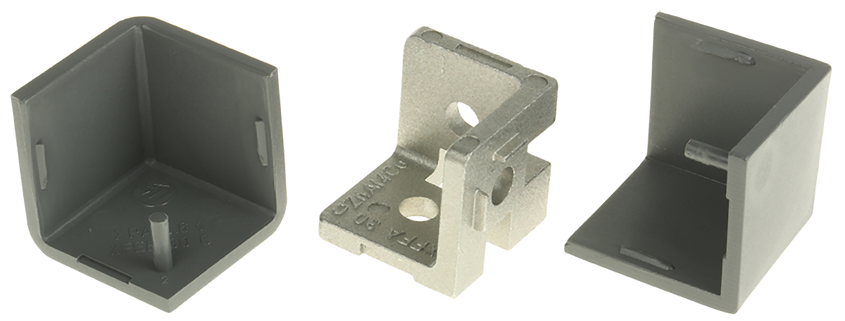 FlexLink M6 Mounting Plate, Connecting Component, Strut Profile 60 mm, Groove Size 7.2 mm
