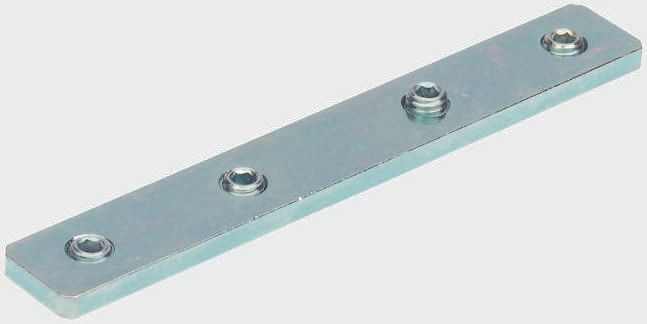 FlexLink M8 Connecting Strip, Connecting Component, Strut Profile 44 mm, Groove Size 11 mm