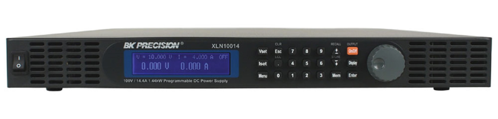 BK Precision Bench Power Supply, 1-Output 0 V to  100V, 1440 W, 14.4 A Max