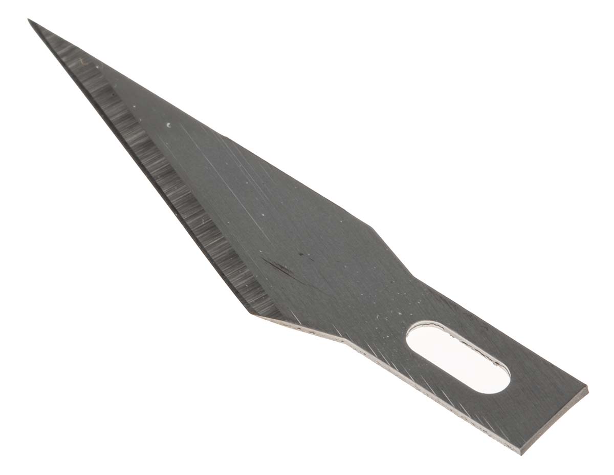 Weller Xcelite Steel Fine Point Diagonal Safety Knife Blade, 100 per Package